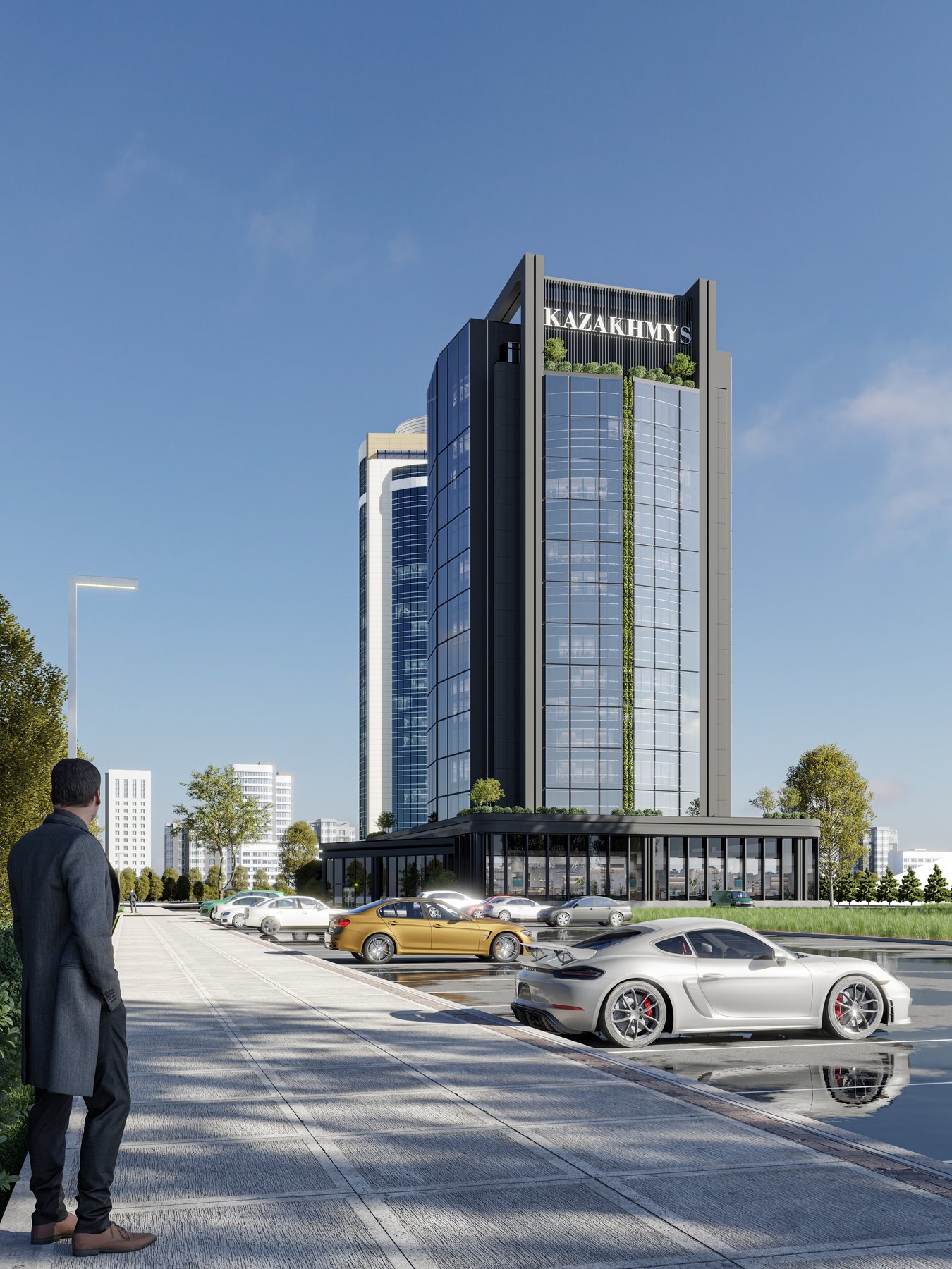 Высотное здание штаб-квартиры компании, Астана